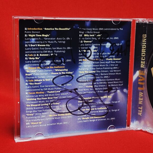 Your Ticket to Larry Gatlin and the Gatlin Brothers CD 2002 Signed - Picture 9 of 9